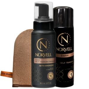 מוס, ספריי וכפפה - norvell dark - גט ברונז