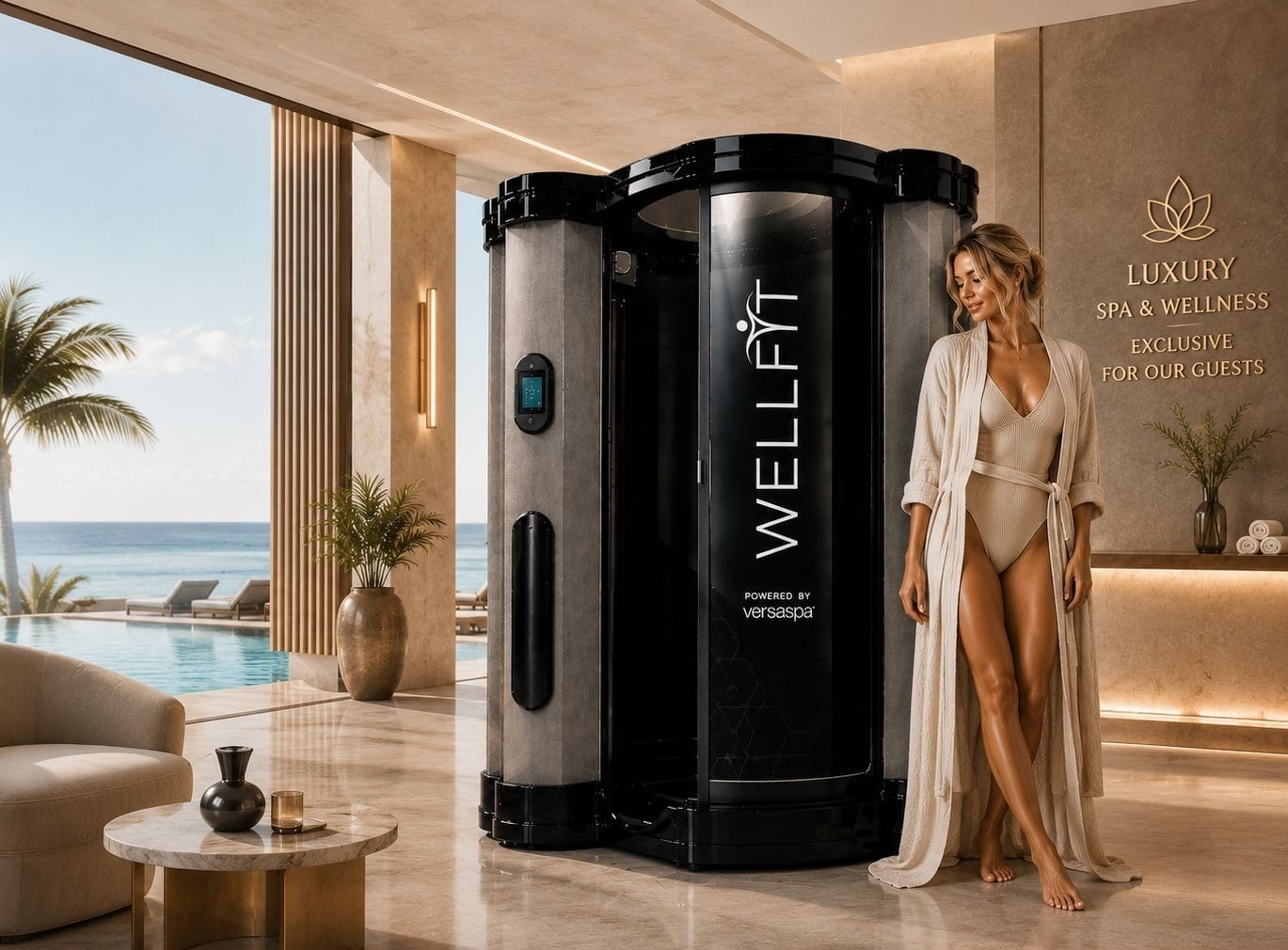 WellFit by VersaSpa בלובי ספא יוקרתי